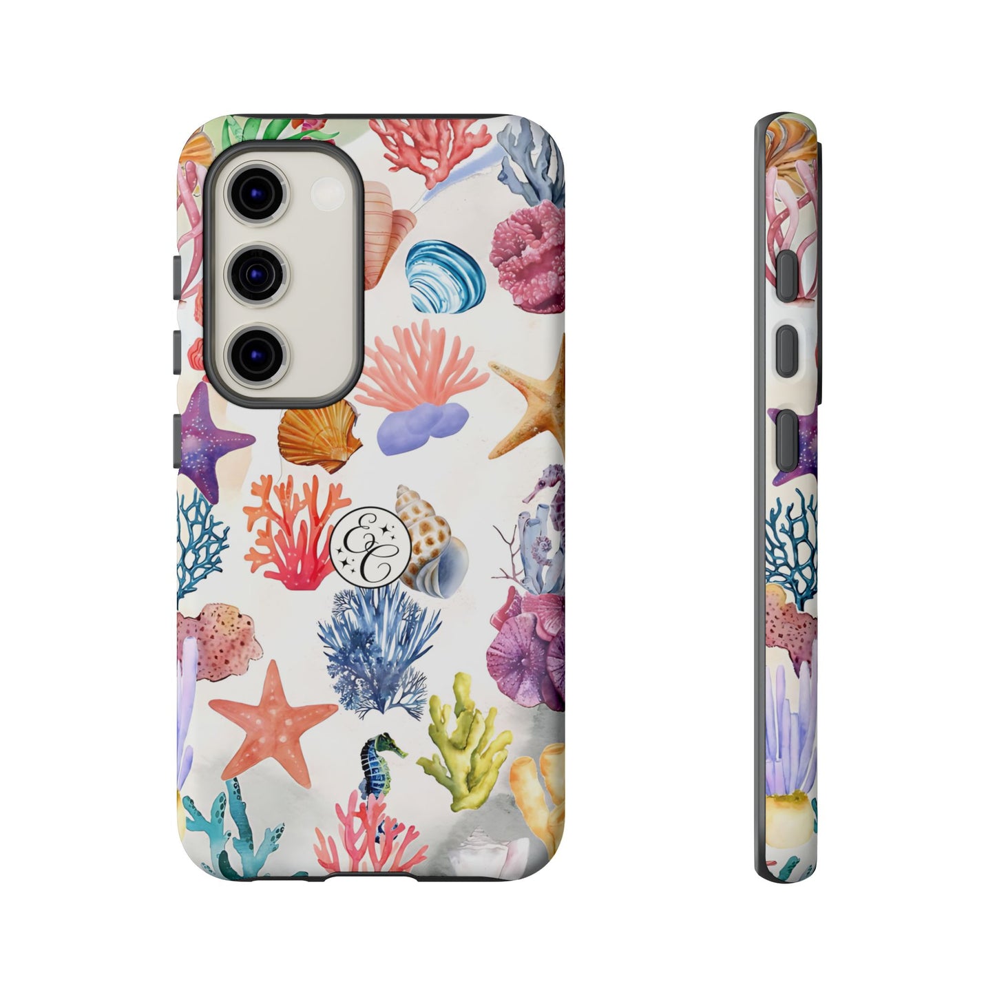 Coral & Sea Shells Tough Phone Case