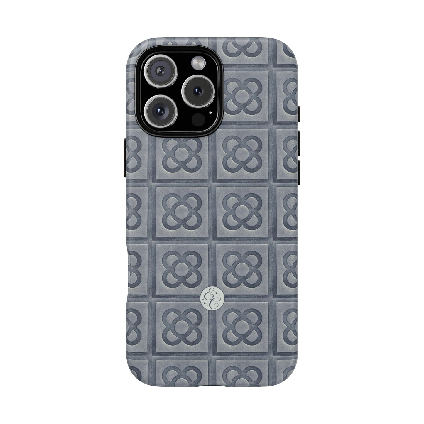 Barcelona Panot Floral Pattern Tough Phone Case