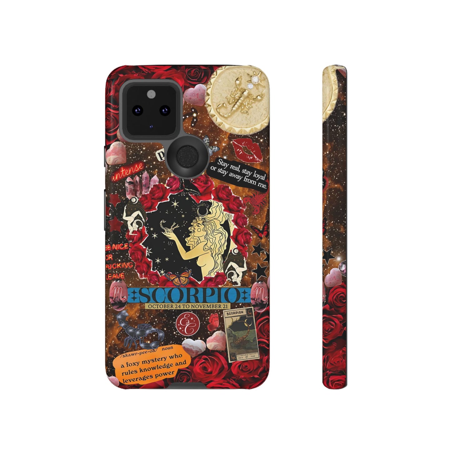 Scorpio Zodiac Star Sign Tough Phone Case