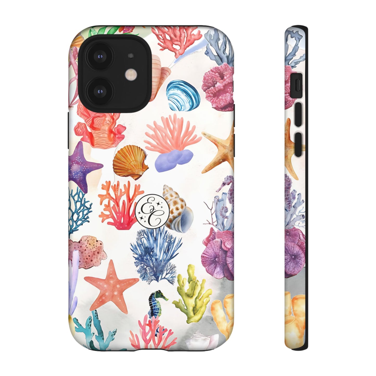 Coral & Sea Shells Tough Phone Case