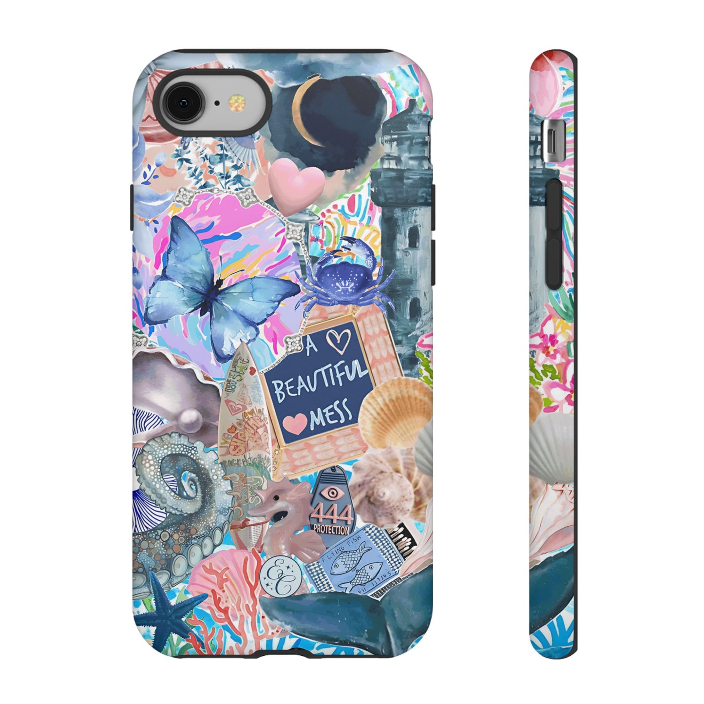 Beautiful Mess Collage Tough Phone Case