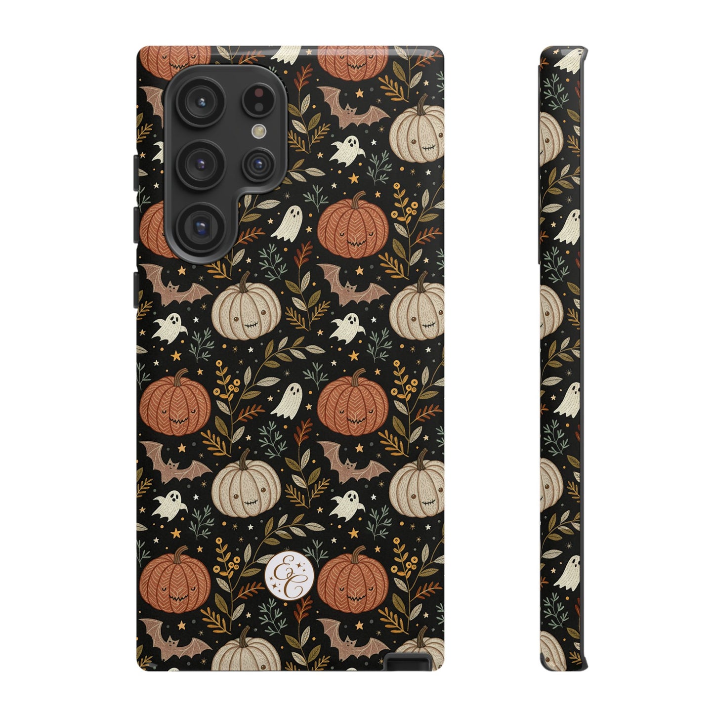 Spooky Halloween Boho Pattern Tough Phone Case