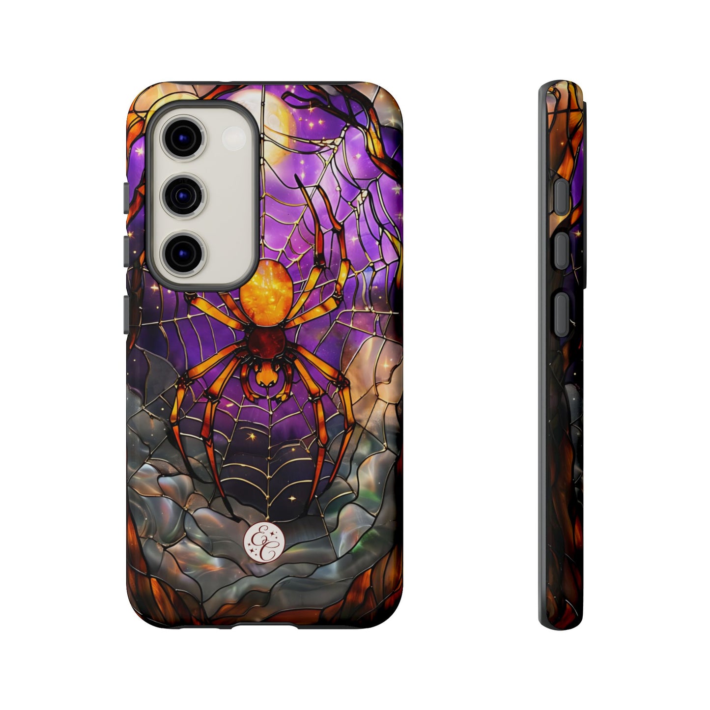 Stained Glass Spider Tough Phone Case