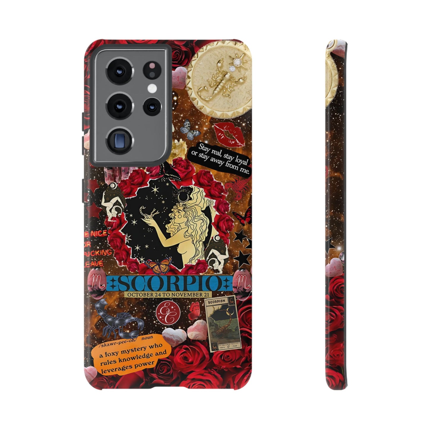 Scorpio Zodiac Star Sign Tough Phone Case