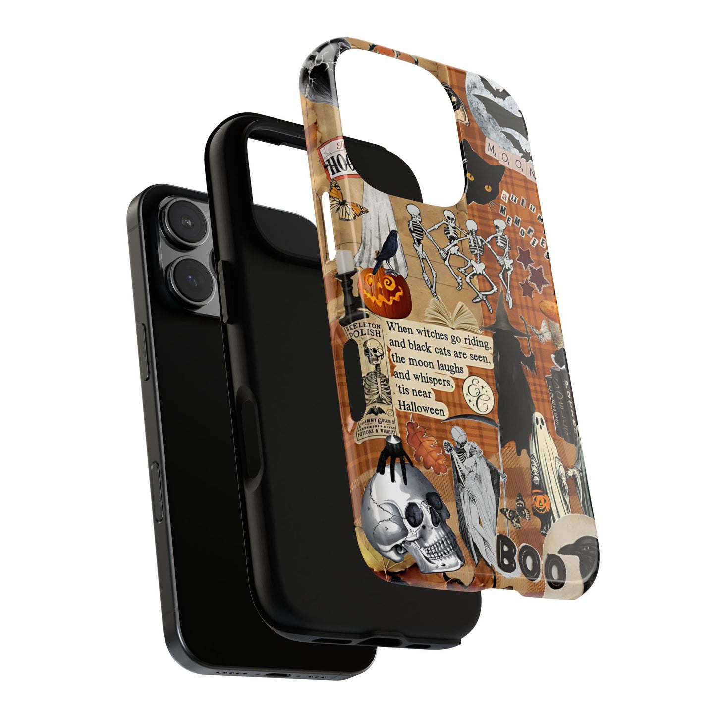 Halloween Spooky Collage Tough Phone Case