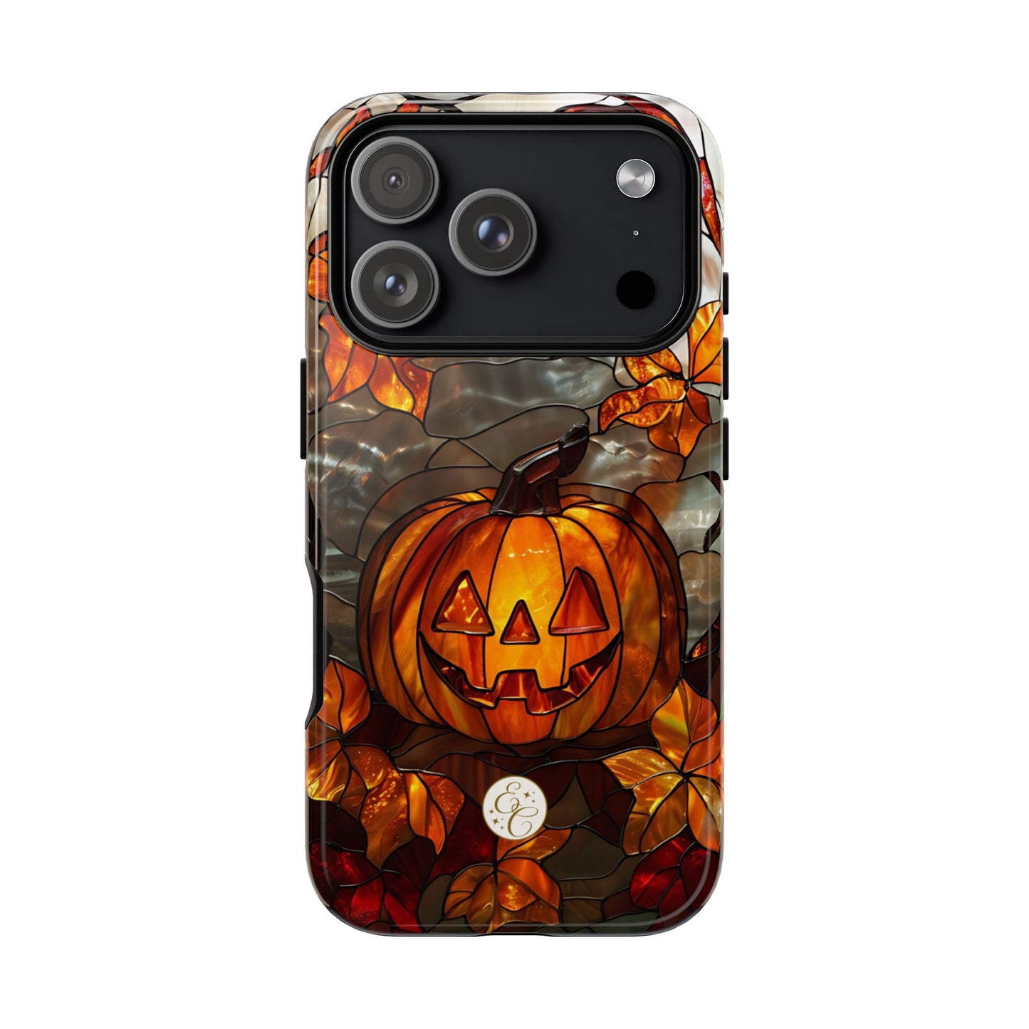 Stained Glass Pumpkin Tough Phone Case