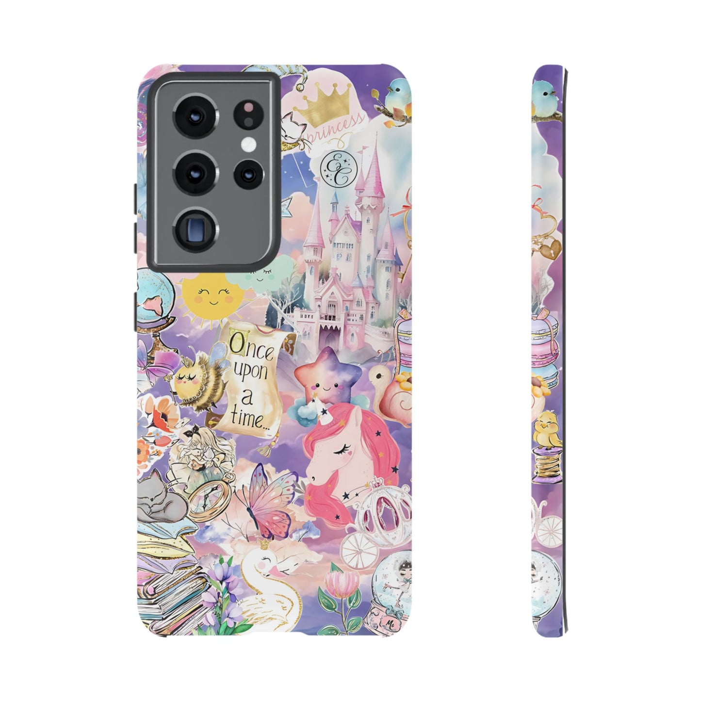 Whimsical Fairytale Collage Tough Phone Case