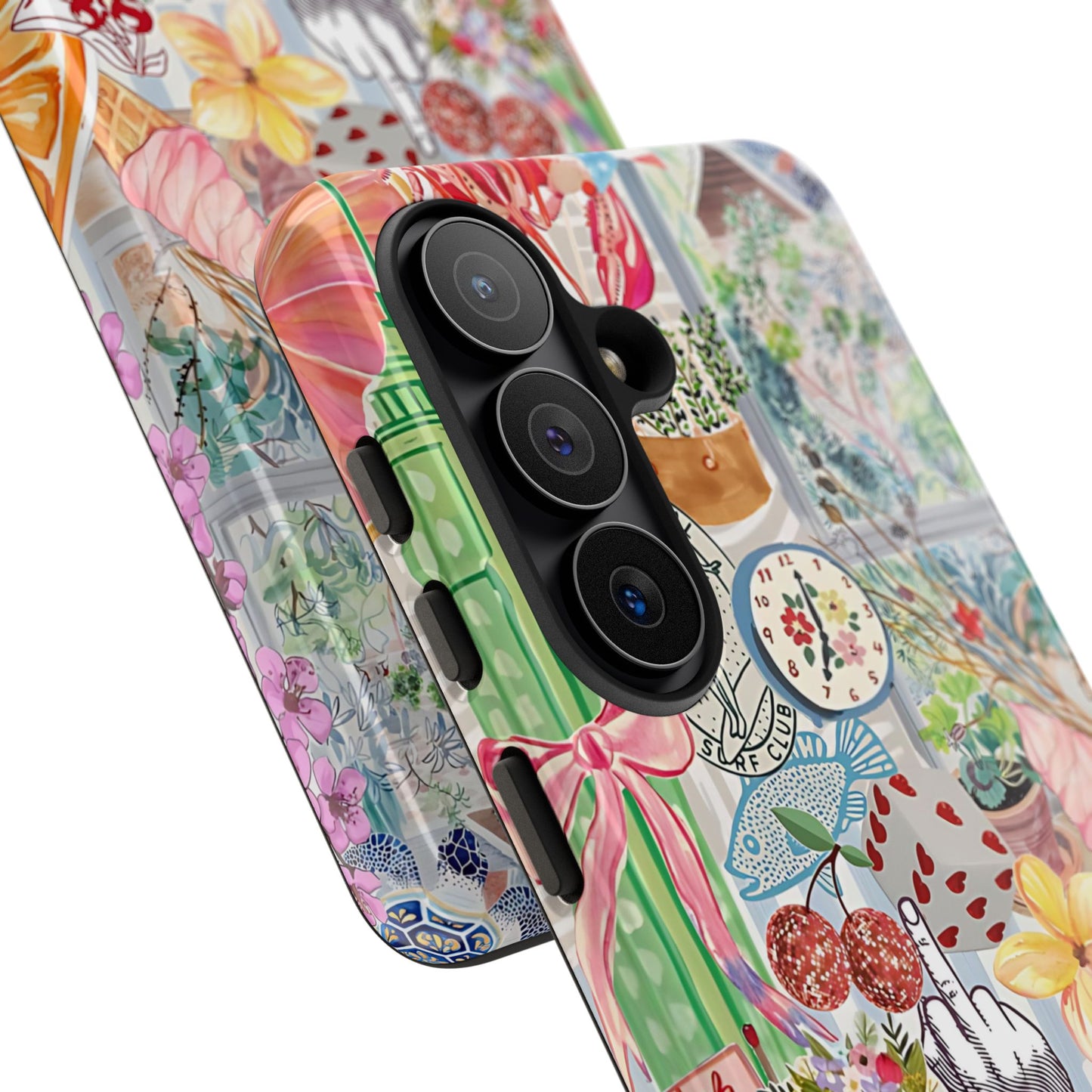 Coquette Art Collage Tough Phone Case