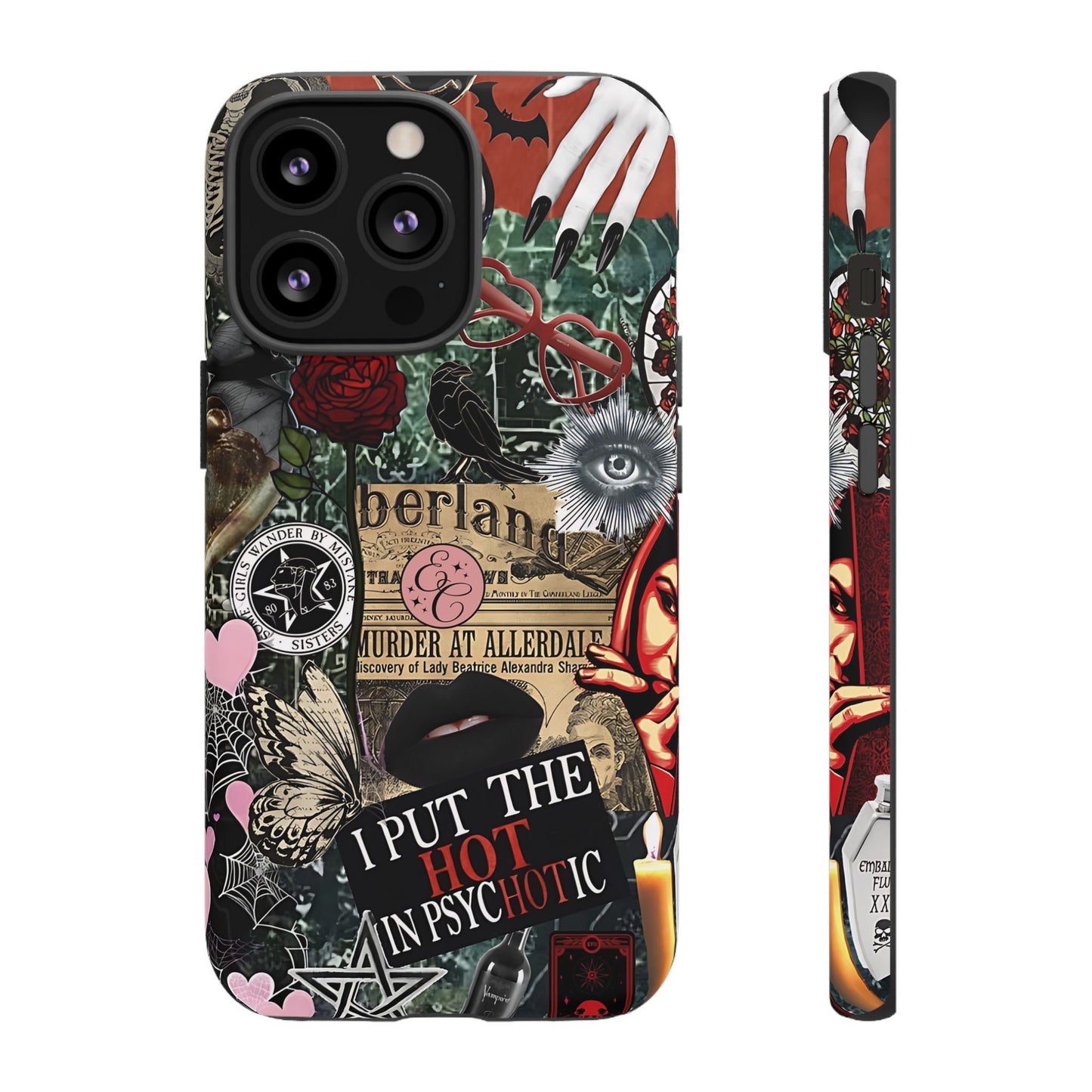 Gothic Collage Tough Phone Case