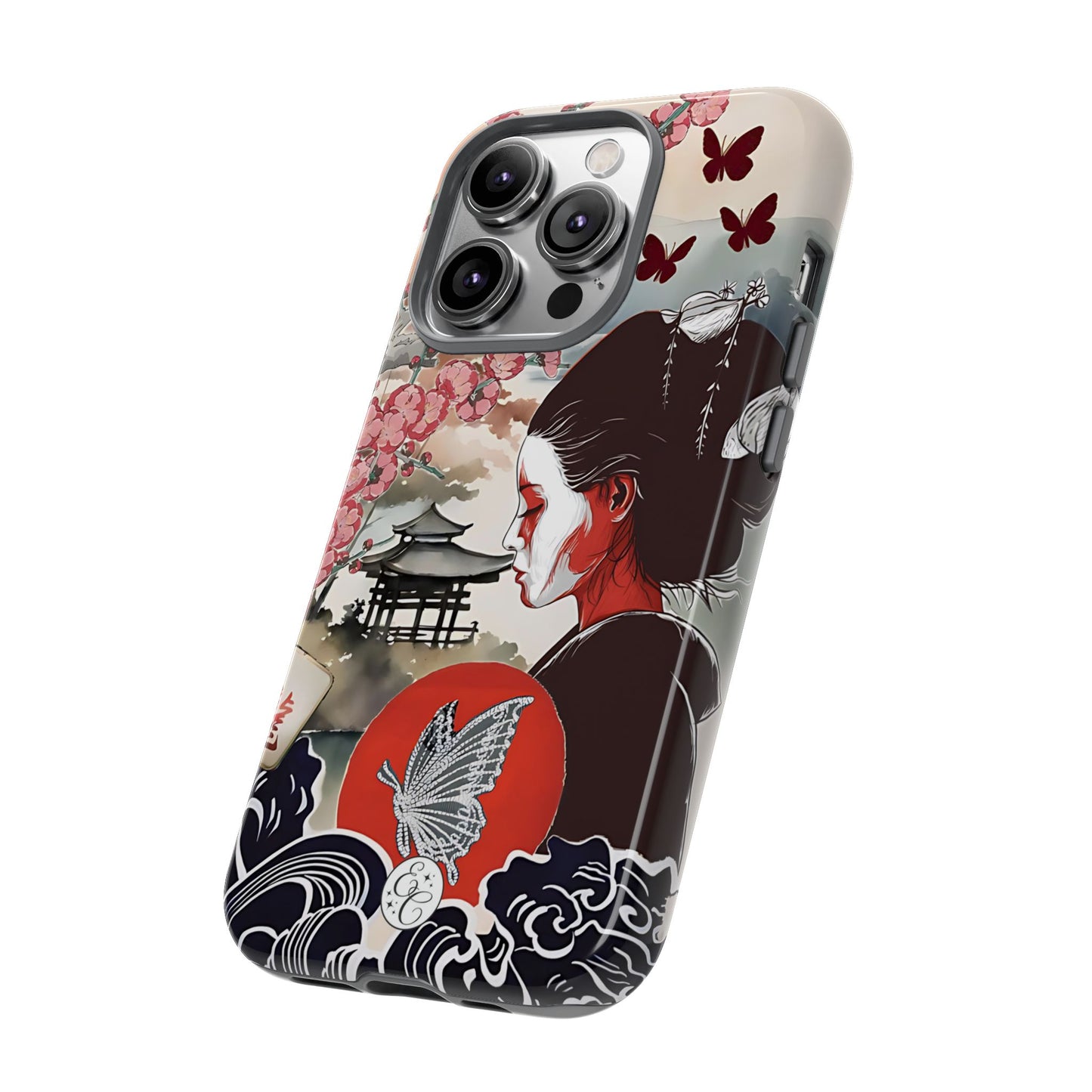Japanese Geisha Tough Phone Case