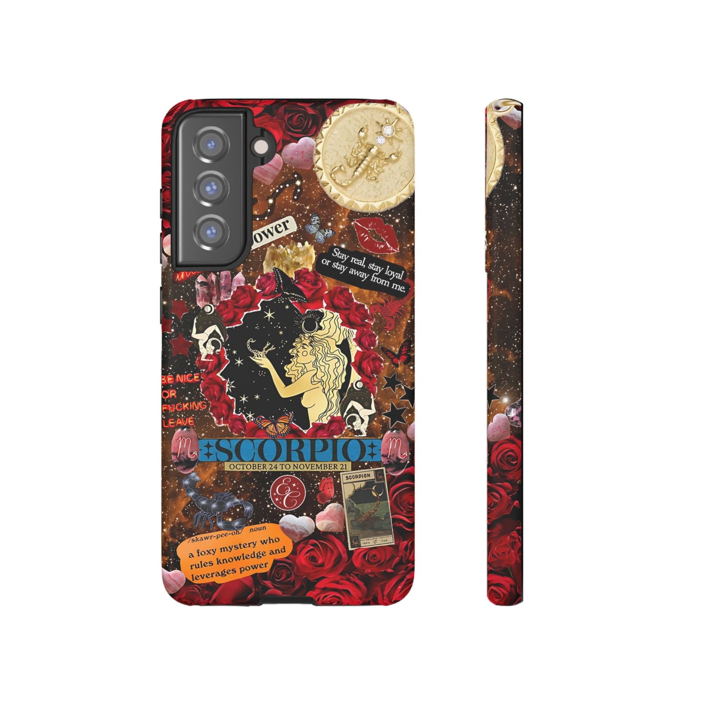 Scorpio Zodiac Star Sign Tough Phone Case