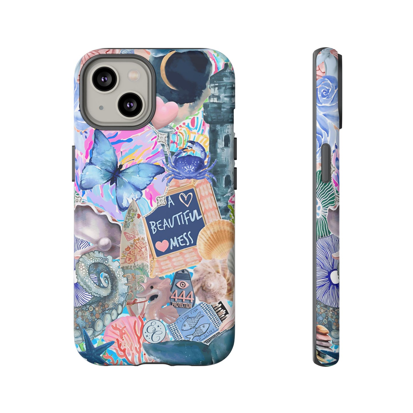 Beautiful Mess Collage Tough Phone Case