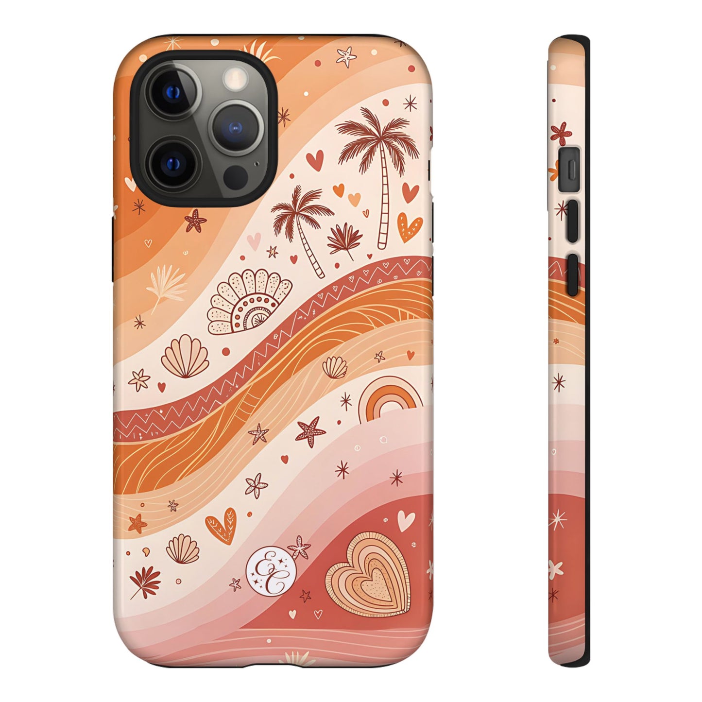 Lesbian Pride Boho Beach Tough Phone Case