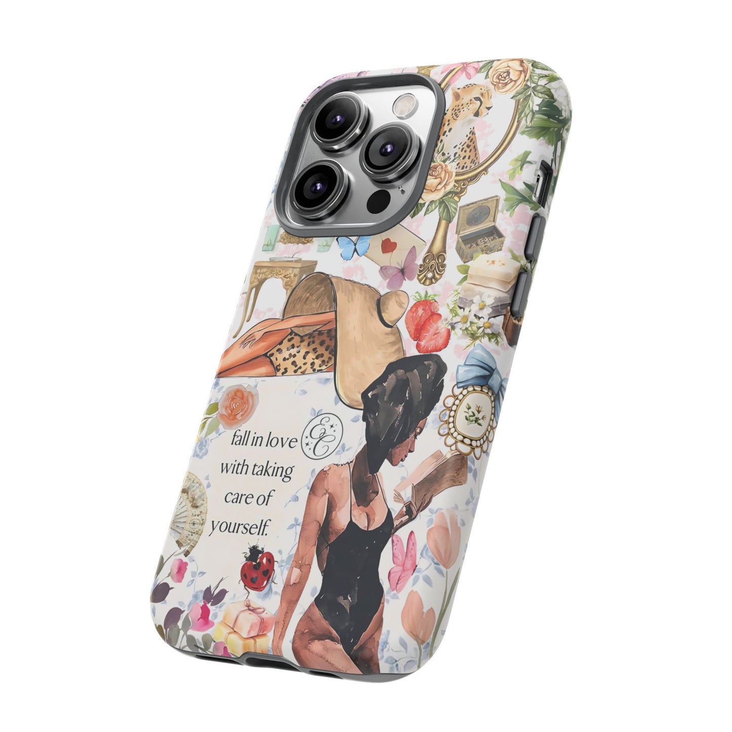 Aesthetic Coquette Collage Tough Phone Case