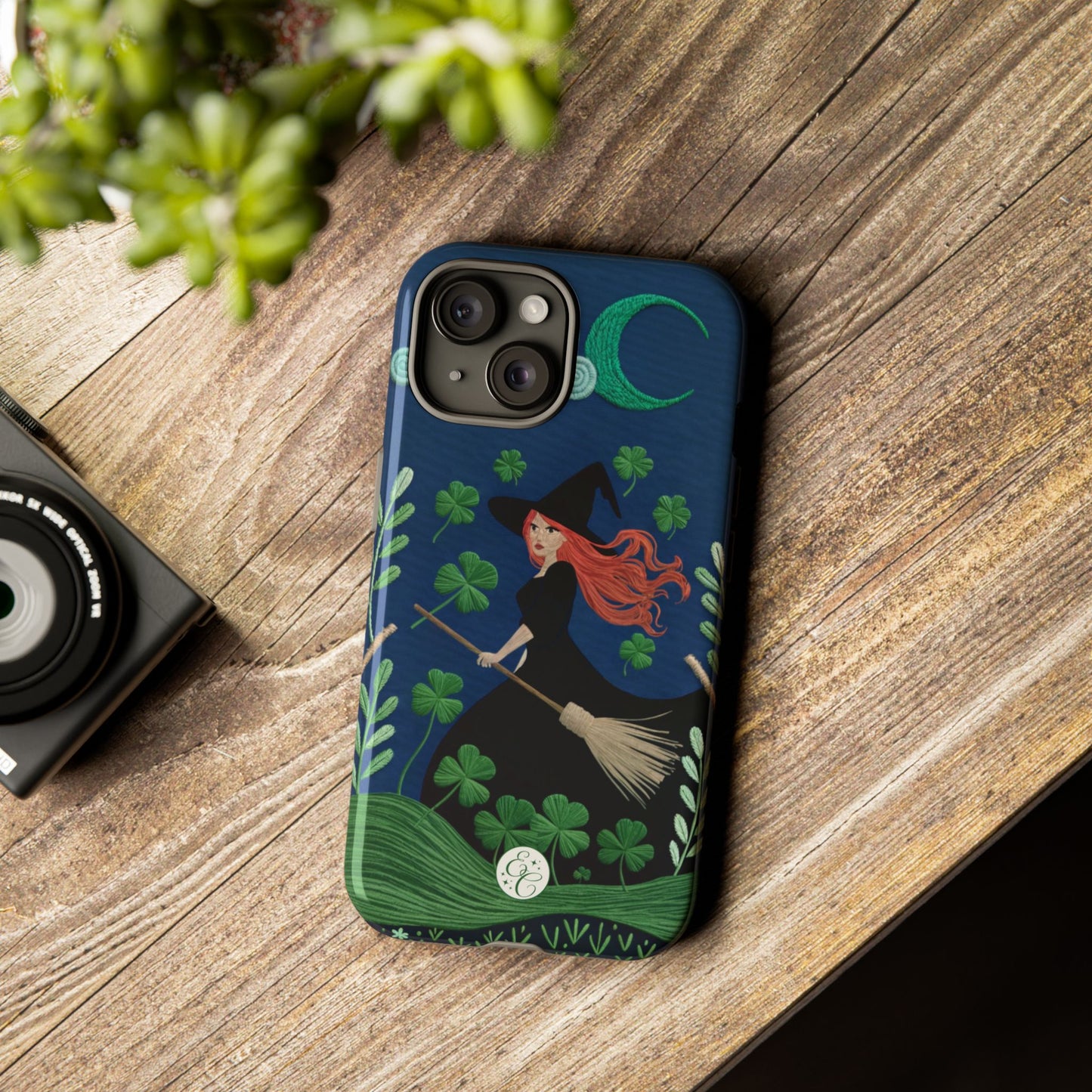 Irish Witch’s Moonlit Stroll Tough Phone Case