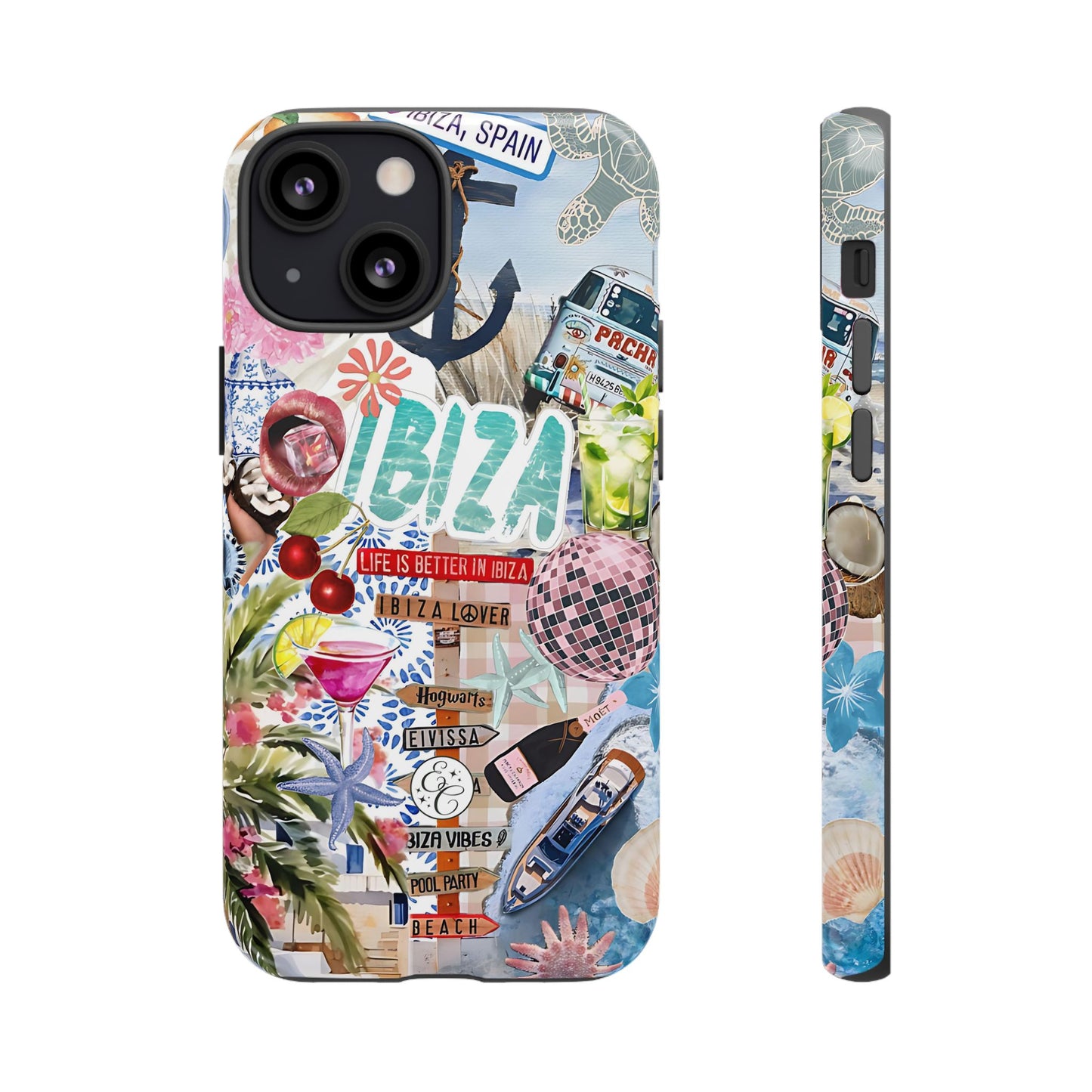Ibiza Summer Vibes Collage Tough Phone Case