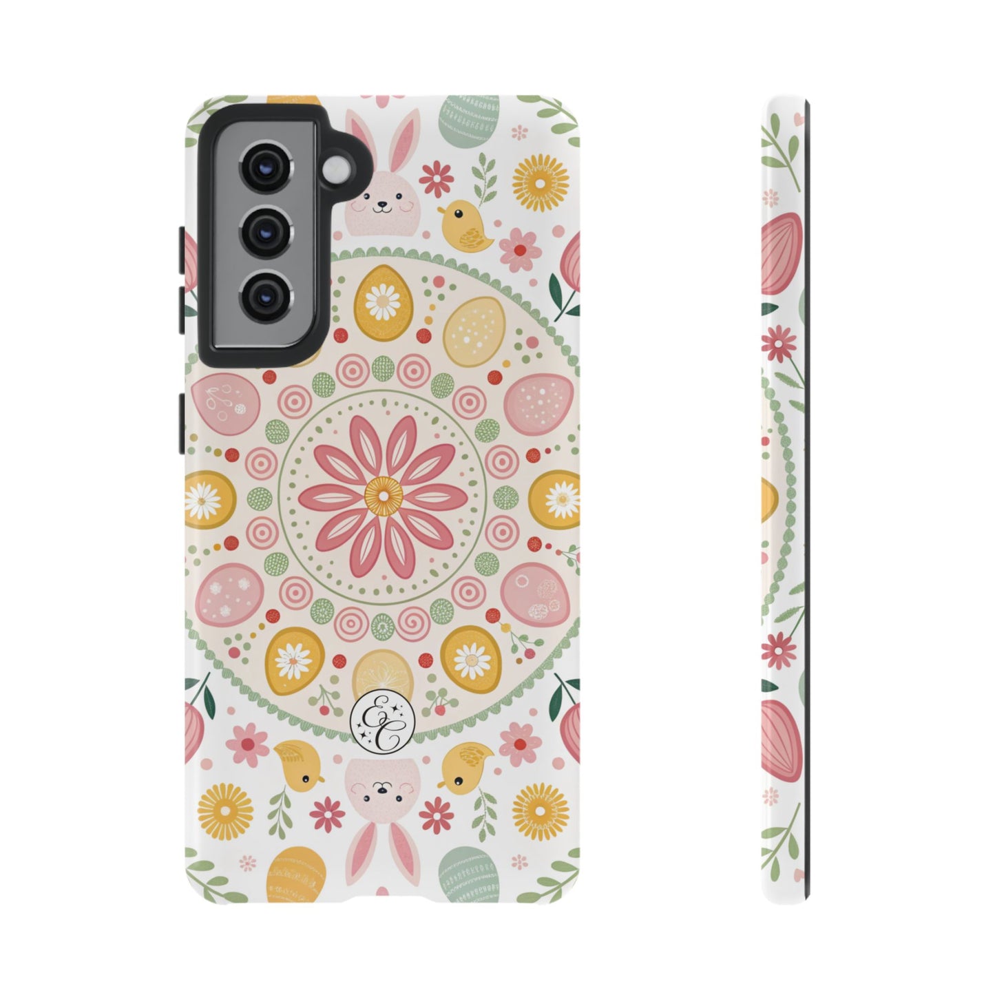 Colorful Easter Mandala Tough Phone Case
