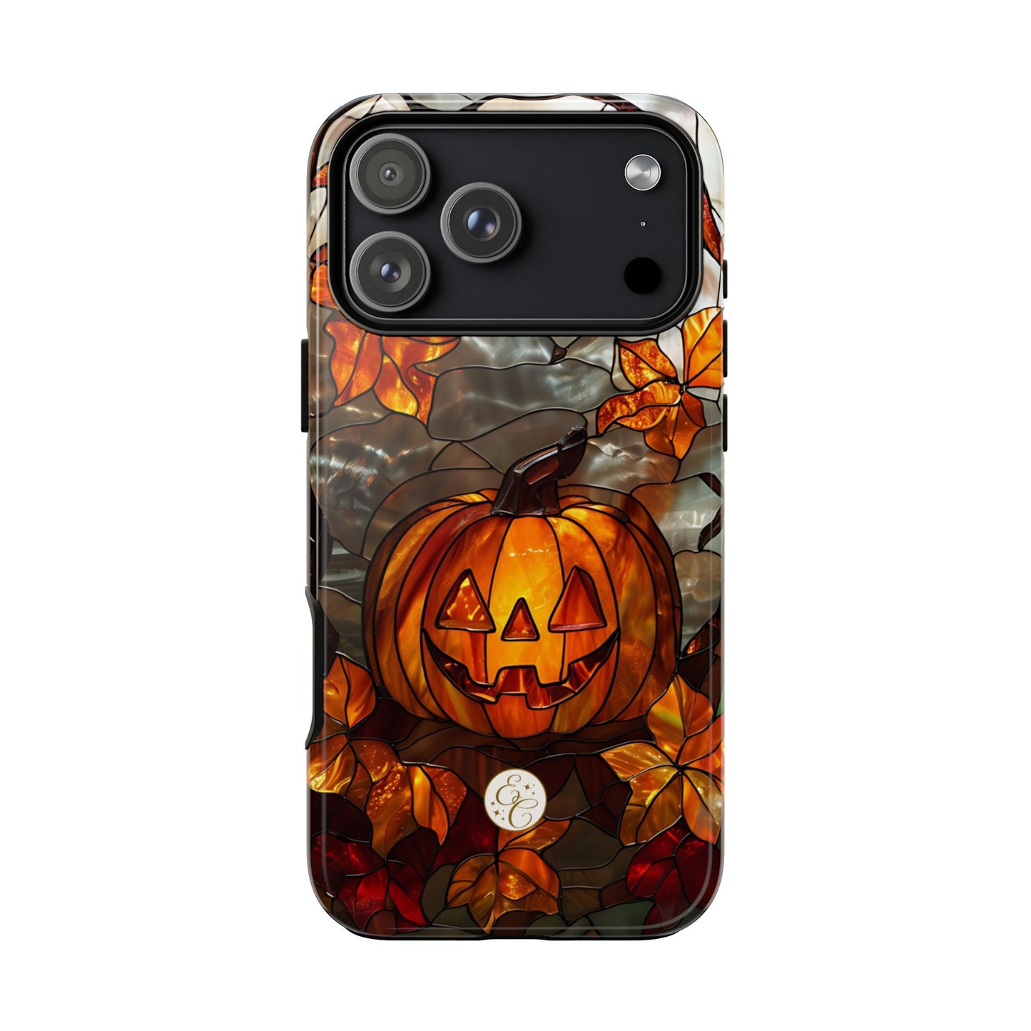Stained Glass Pumpkin Tough Phone Case