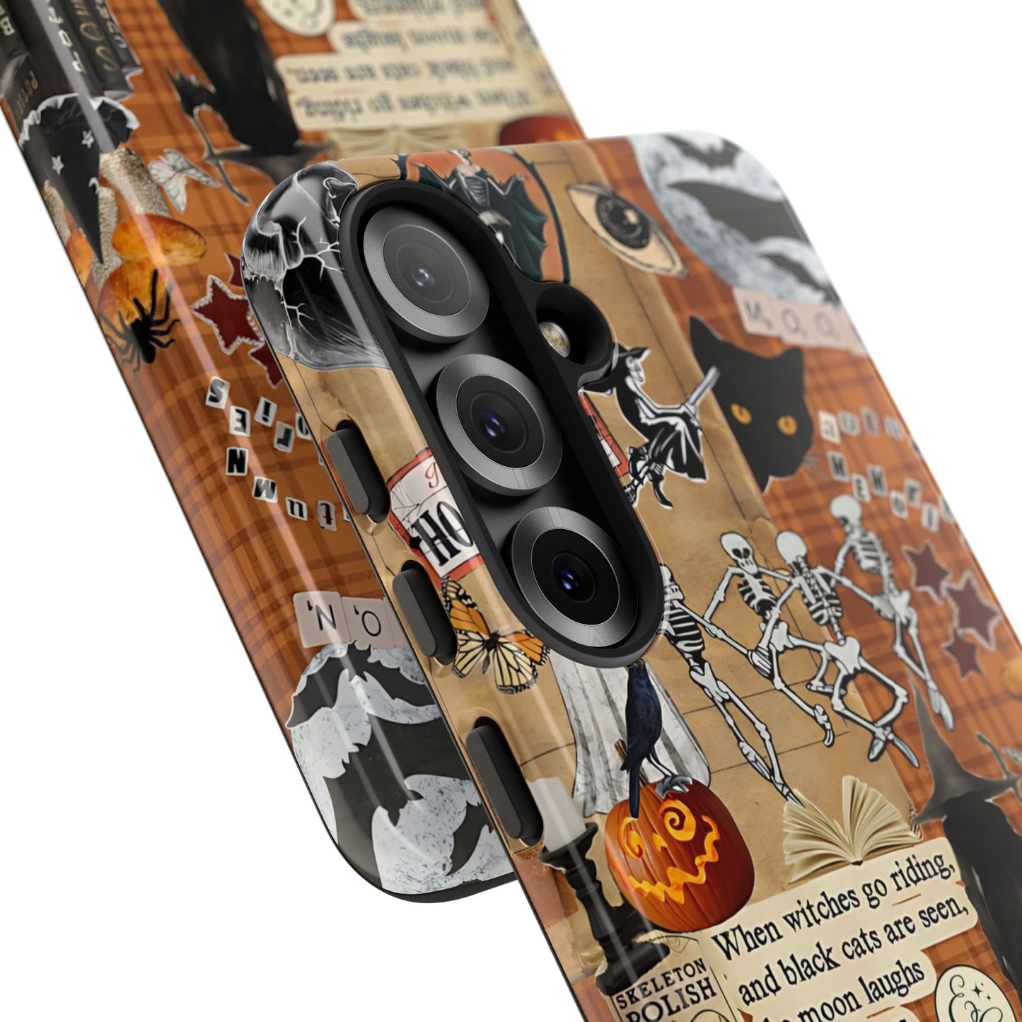 Halloween Spooky Collage Tough Phone Case