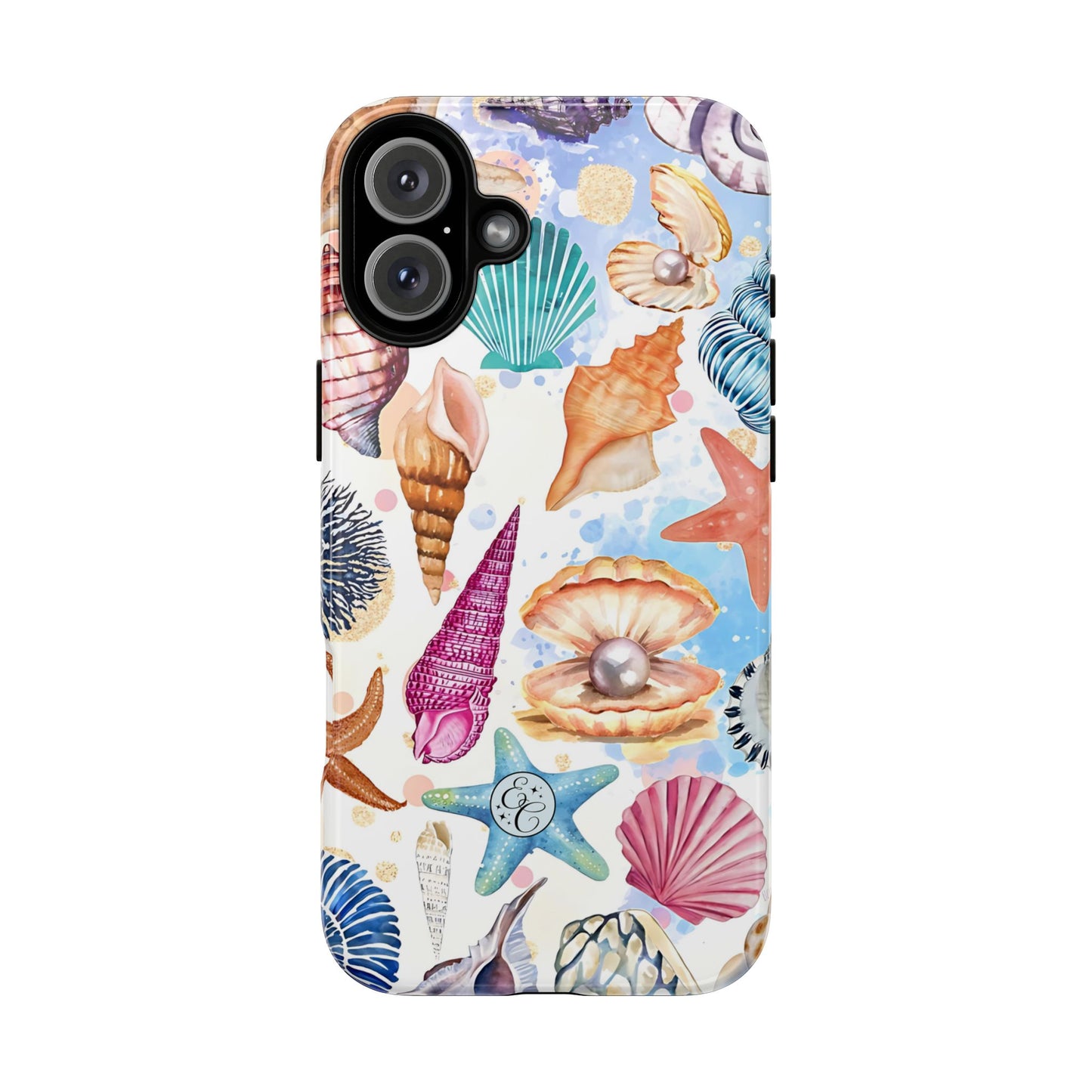 Colorful Sea Shells Tough Phone Case