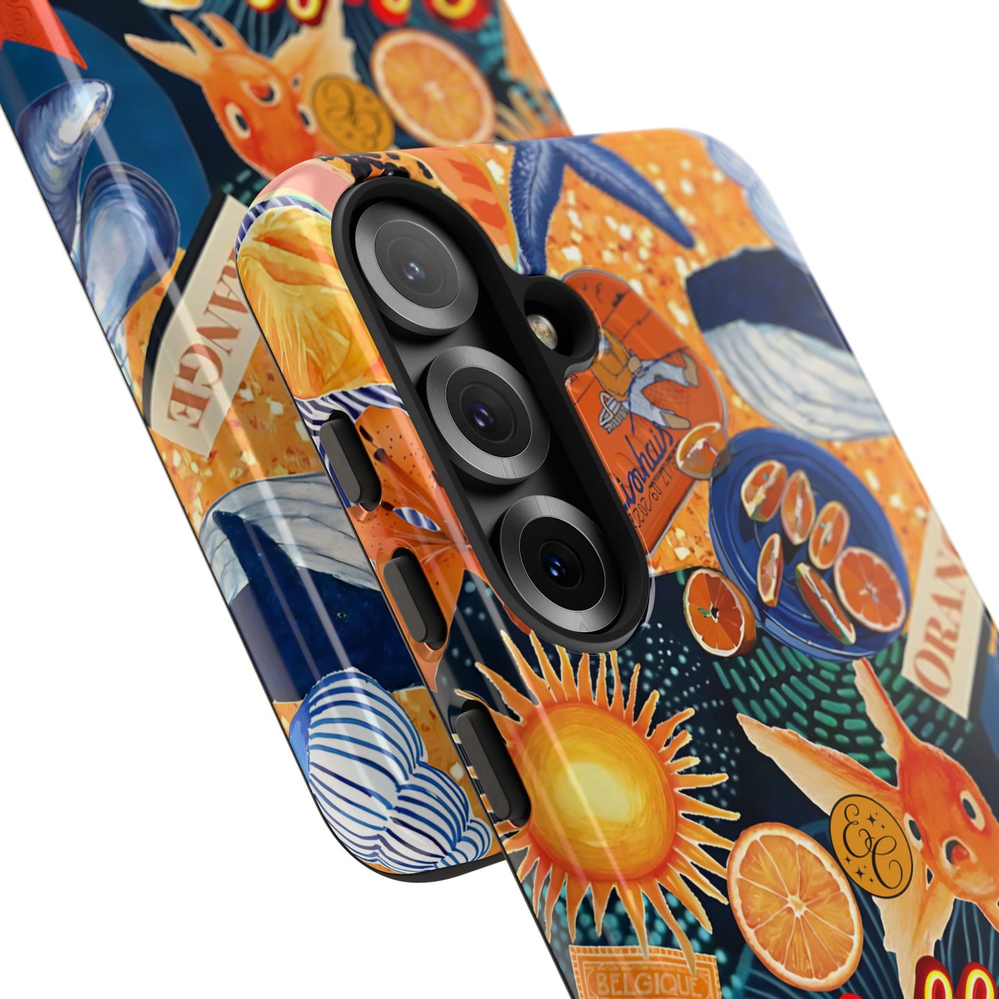Nautical and Citrus Tough Phone Case