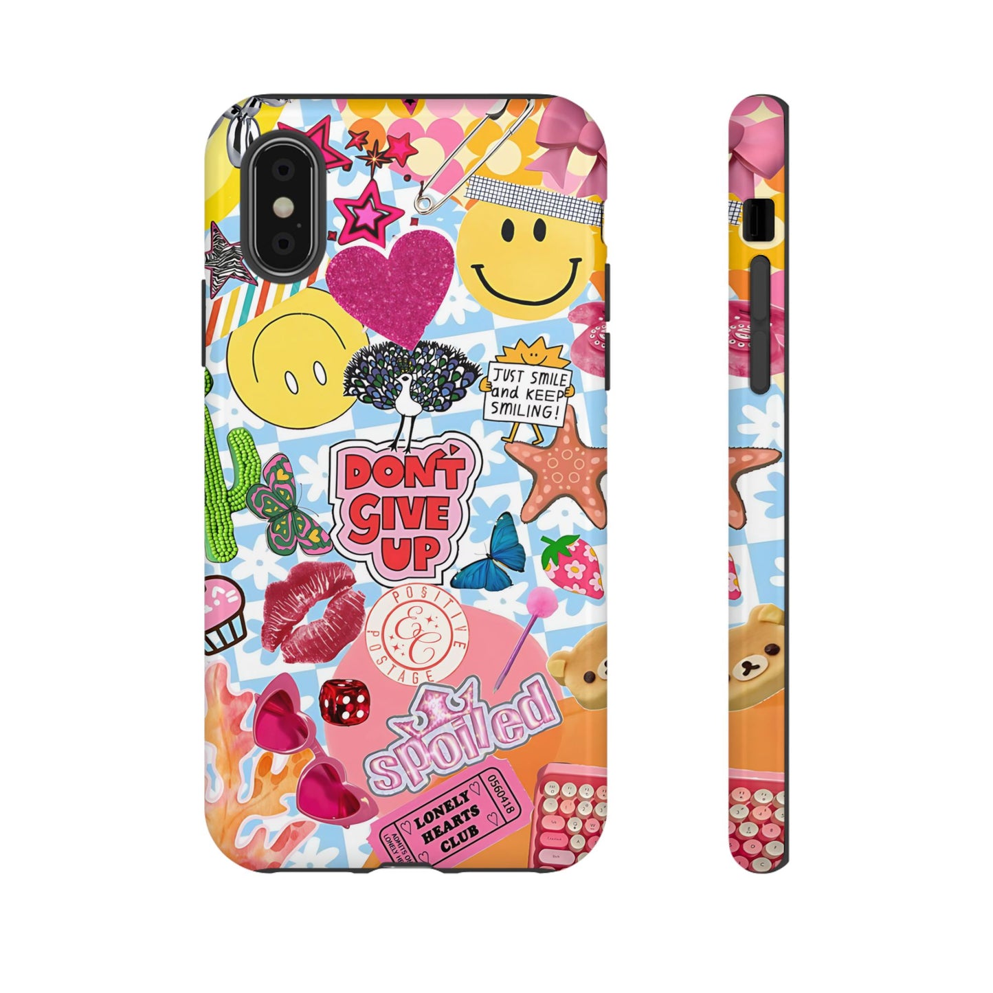 Pop Art Collage Tough Phone Case