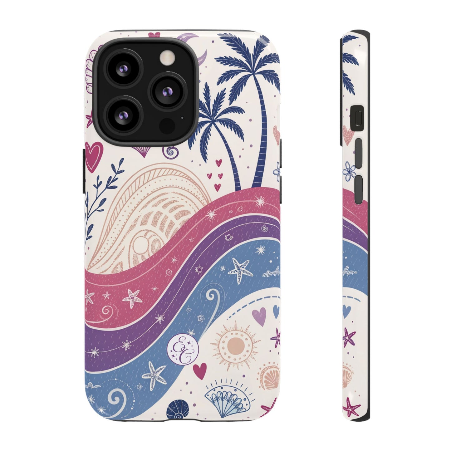 Bisexual Pride Boho Beach Tough Phone Case