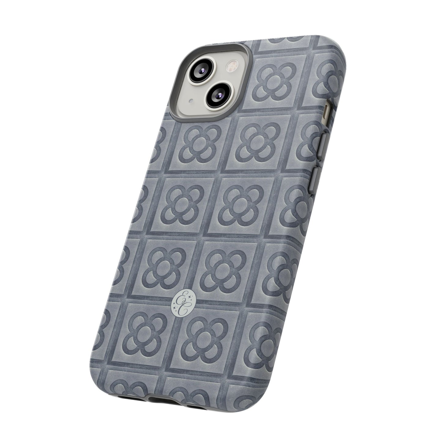 Barcelona Panot Floral Pattern Tough Phone Case
