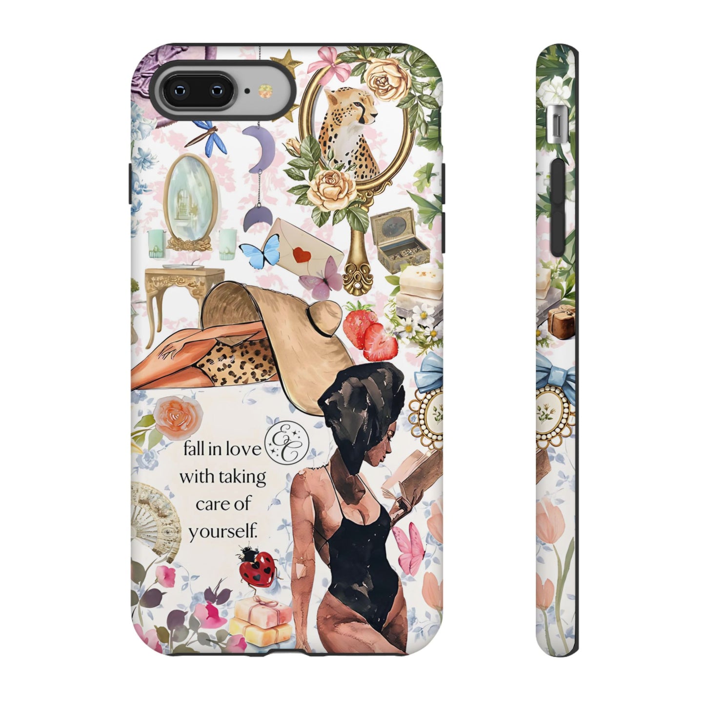 Aesthetic Coquette Collage Tough Phone Case