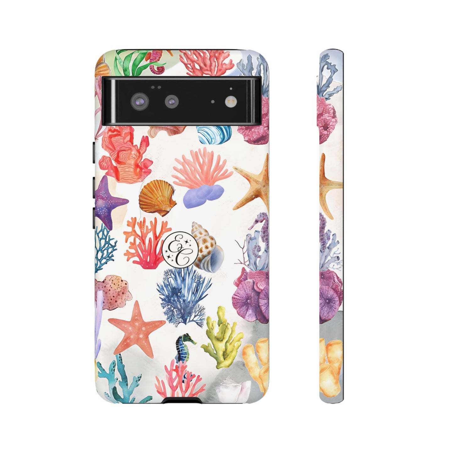 Coral & Sea Shells Tough Phone Case