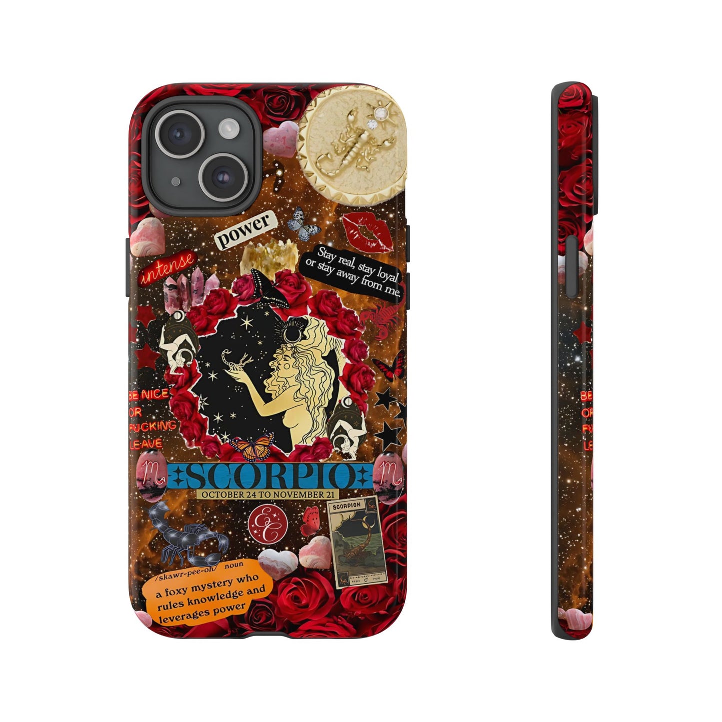 Scorpio Zodiac Star Sign Tough Phone Case