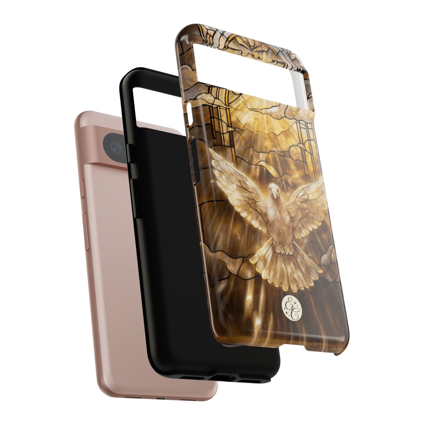 Holy Spirit Stained Glass Tough Phone Case