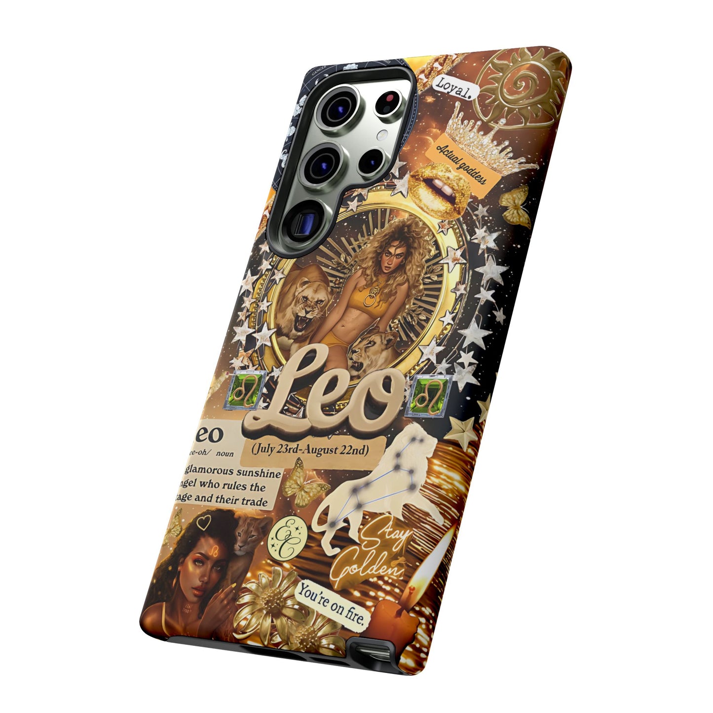 Leo Zodiac Sign Tough Phone Case