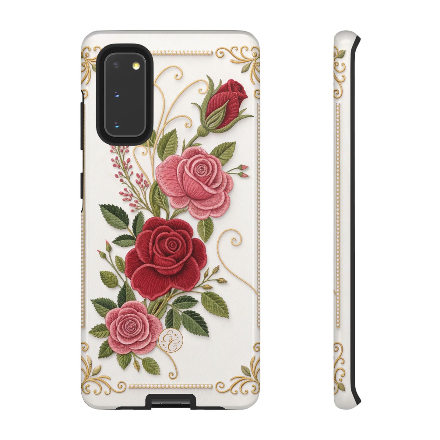Elegant Rose Garden Tough Phone Case