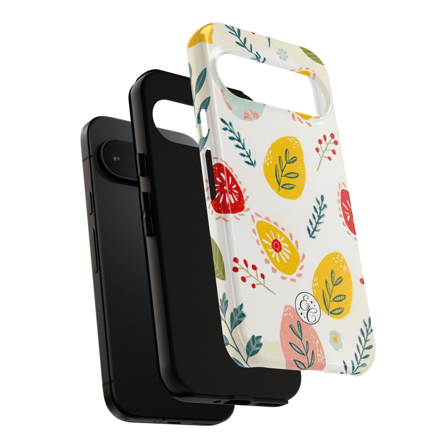 Colorful Easter Egg Pattern Tough Phone Case