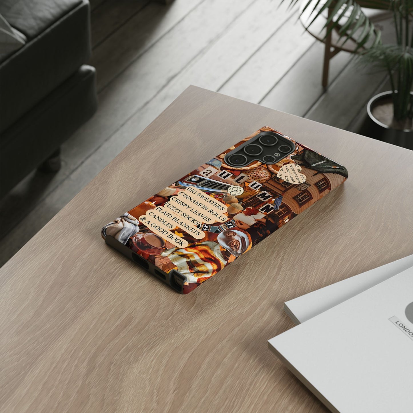 Autumn Aesthetic Collage Tough Phone Case