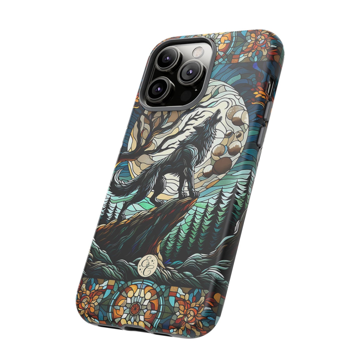 Howling Wolf Tough Phone Case