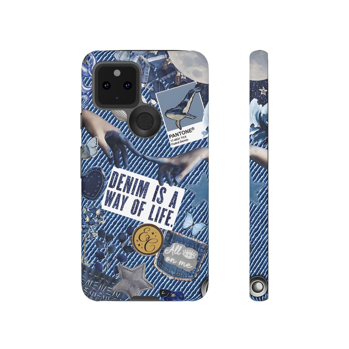 Denim Texture Tough Phone Case