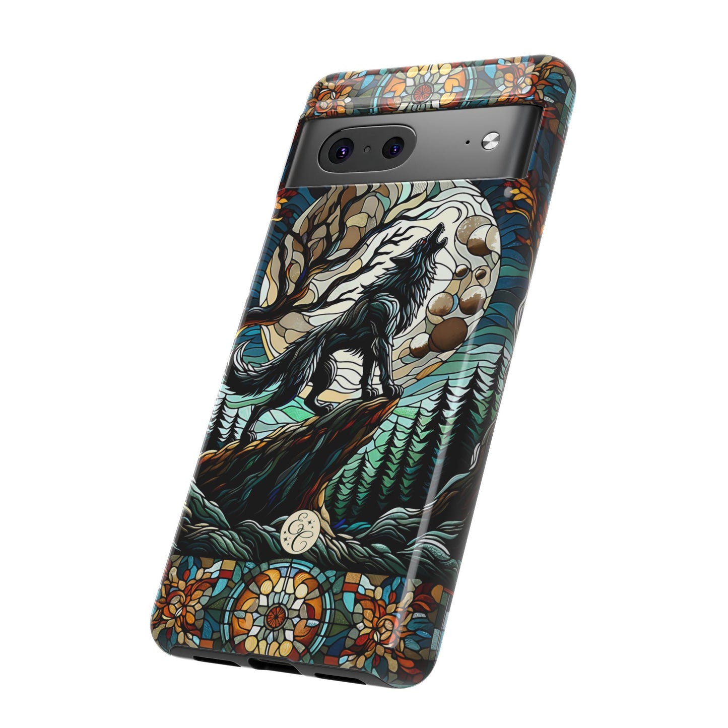 Howling Wolf Tough Phone Case