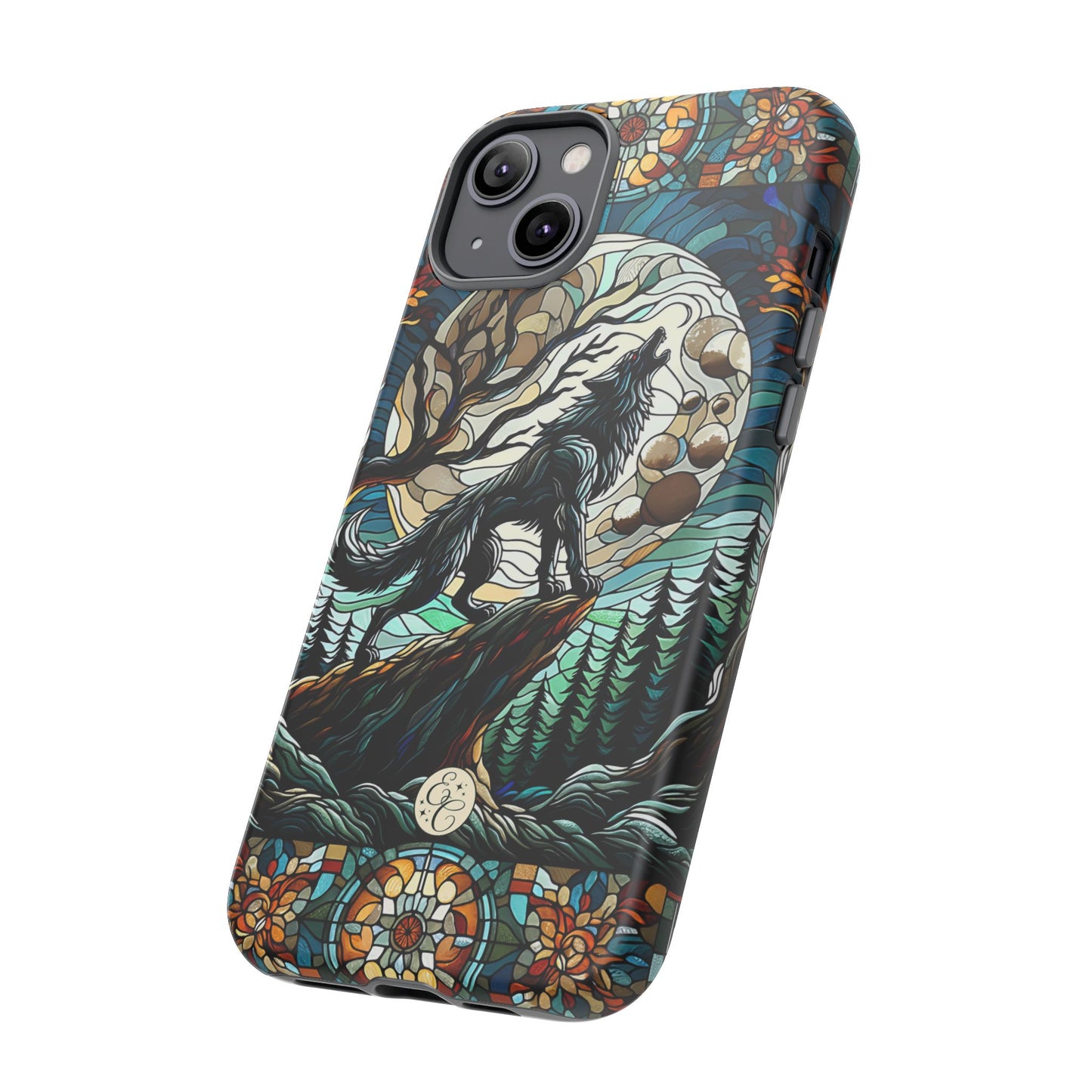 Howling Wolf Tough Phone Case