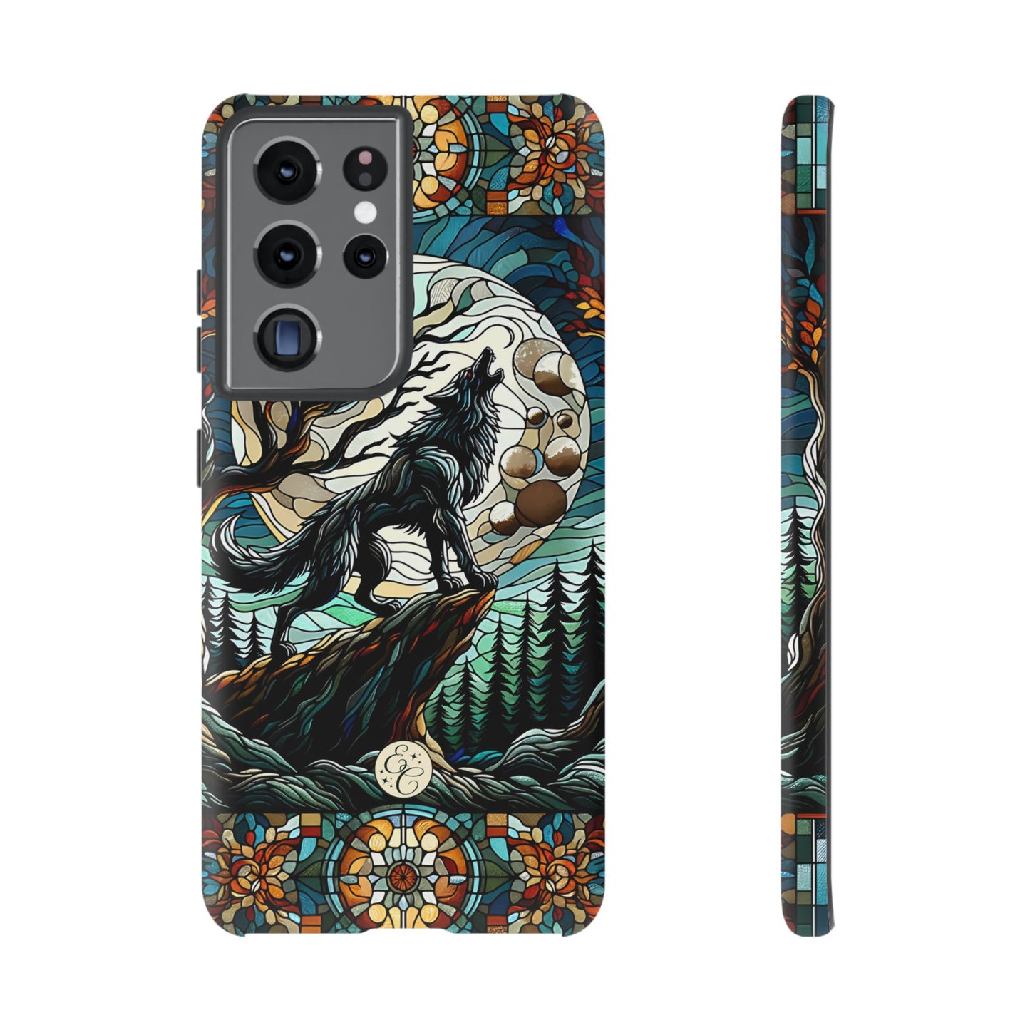 Howling Wolf Tough Phone Case