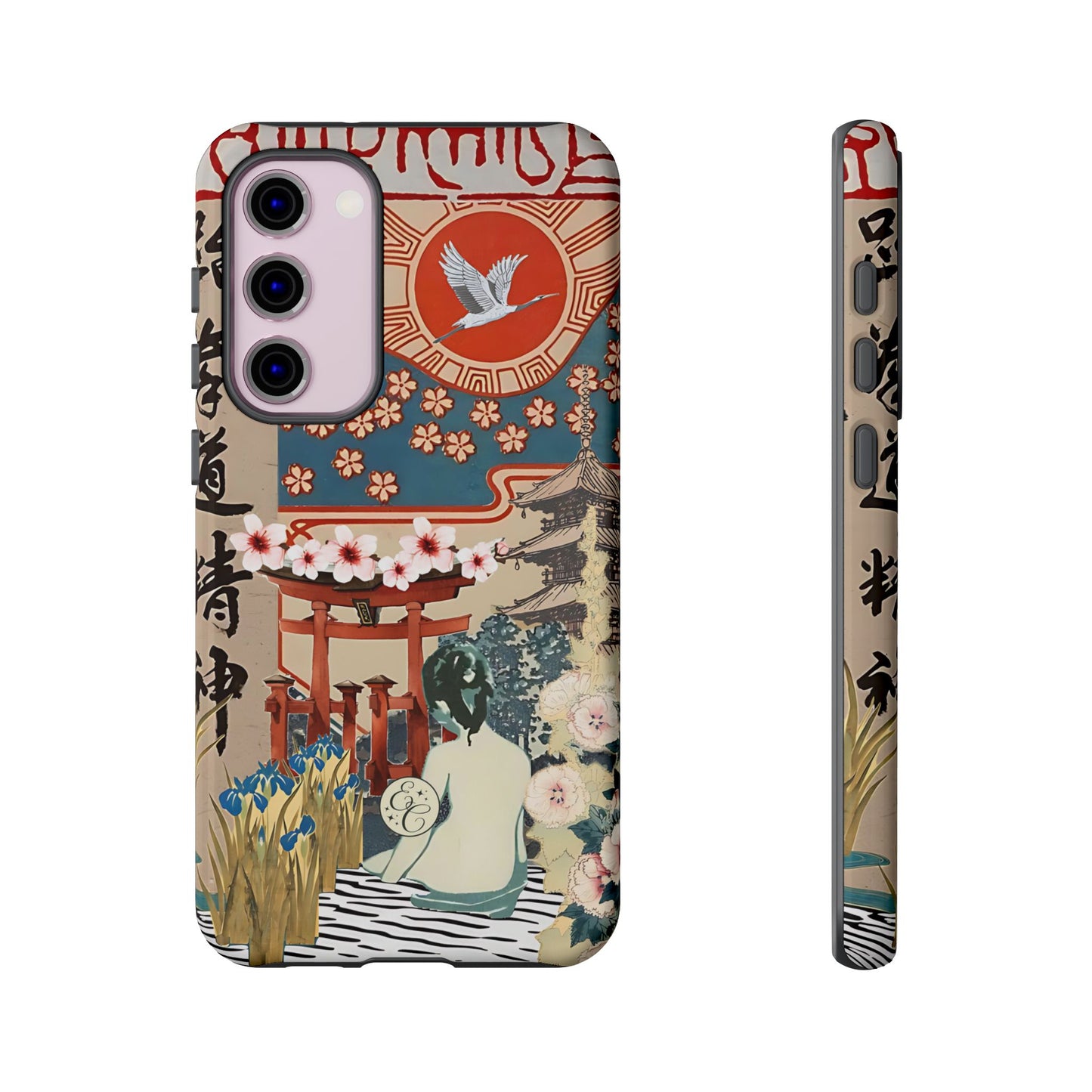 Japanese Style Art Tough Phone Case