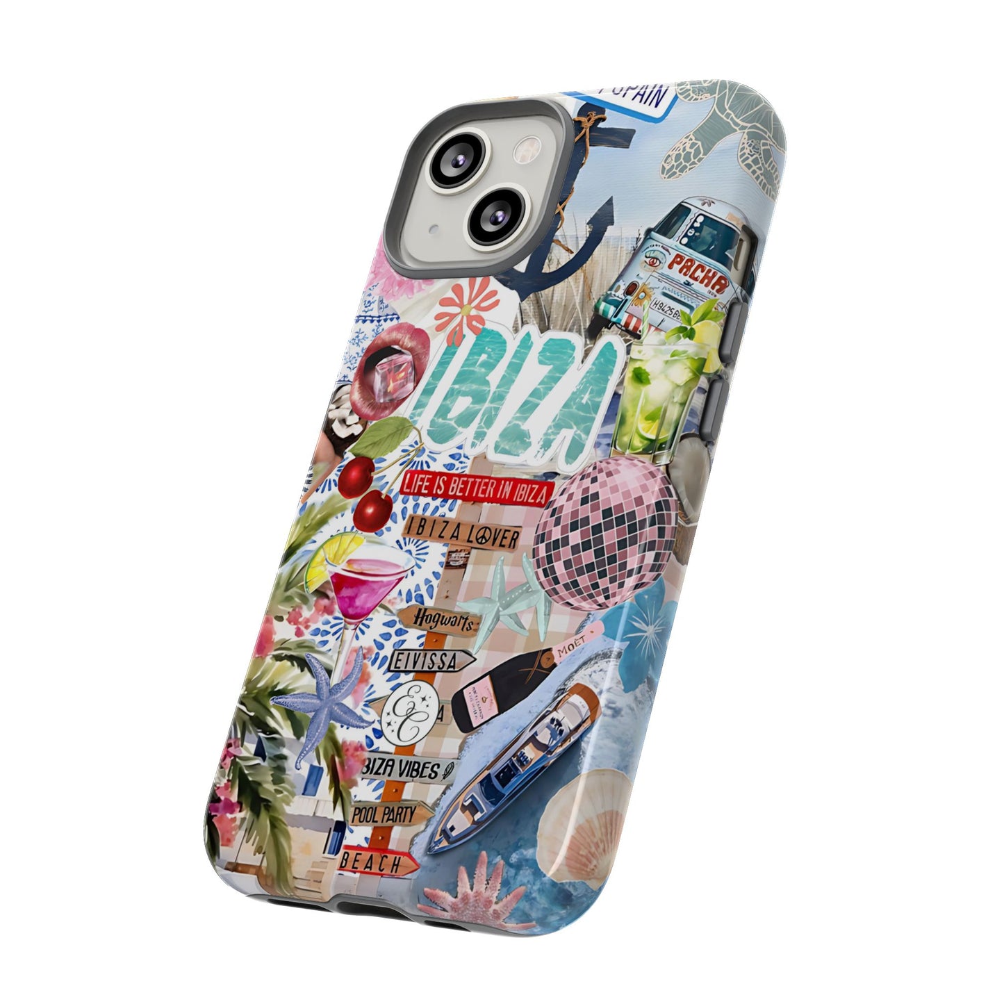 Ibiza Summer Vibes Collage Tough Phone Case