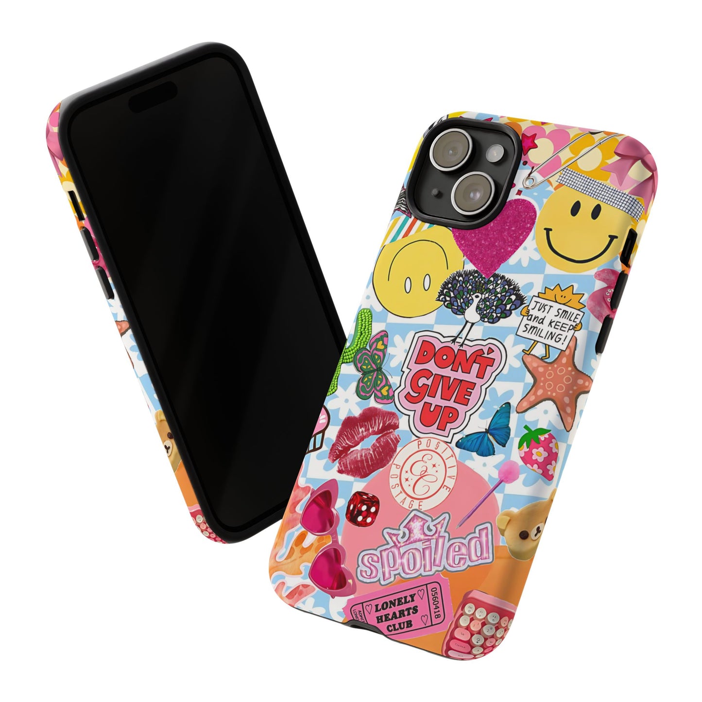 Pop Art Collage Tough Phone Case
