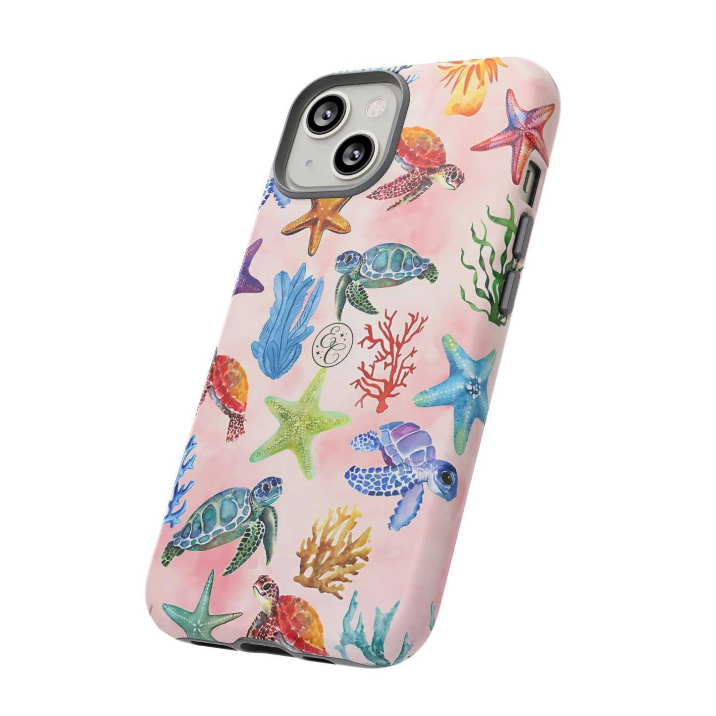Colorful Marine Life Tough Phone Case