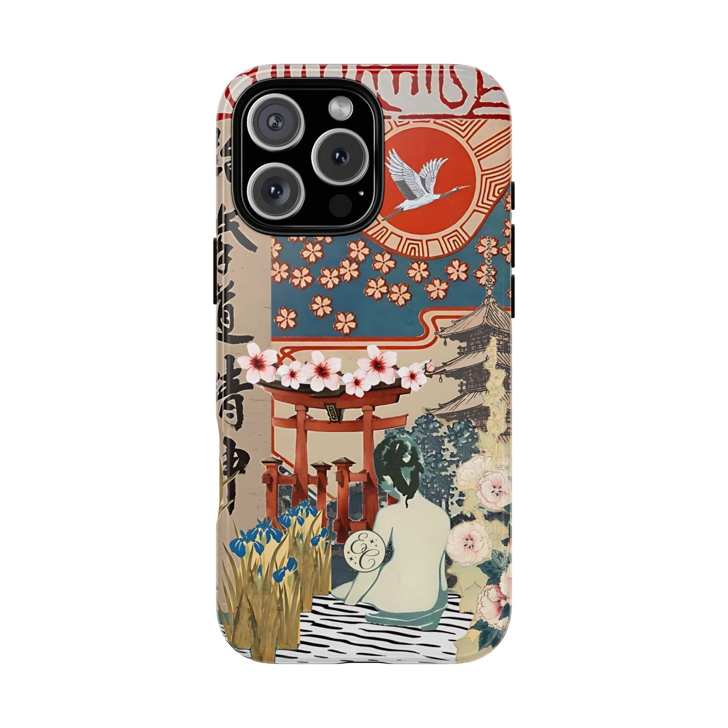 Japanese Style Art Tough Phone Case