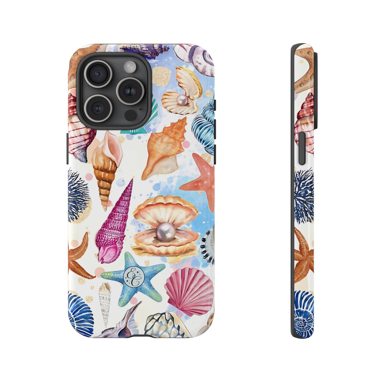 Colorful Sea Shells Tough Phone Case