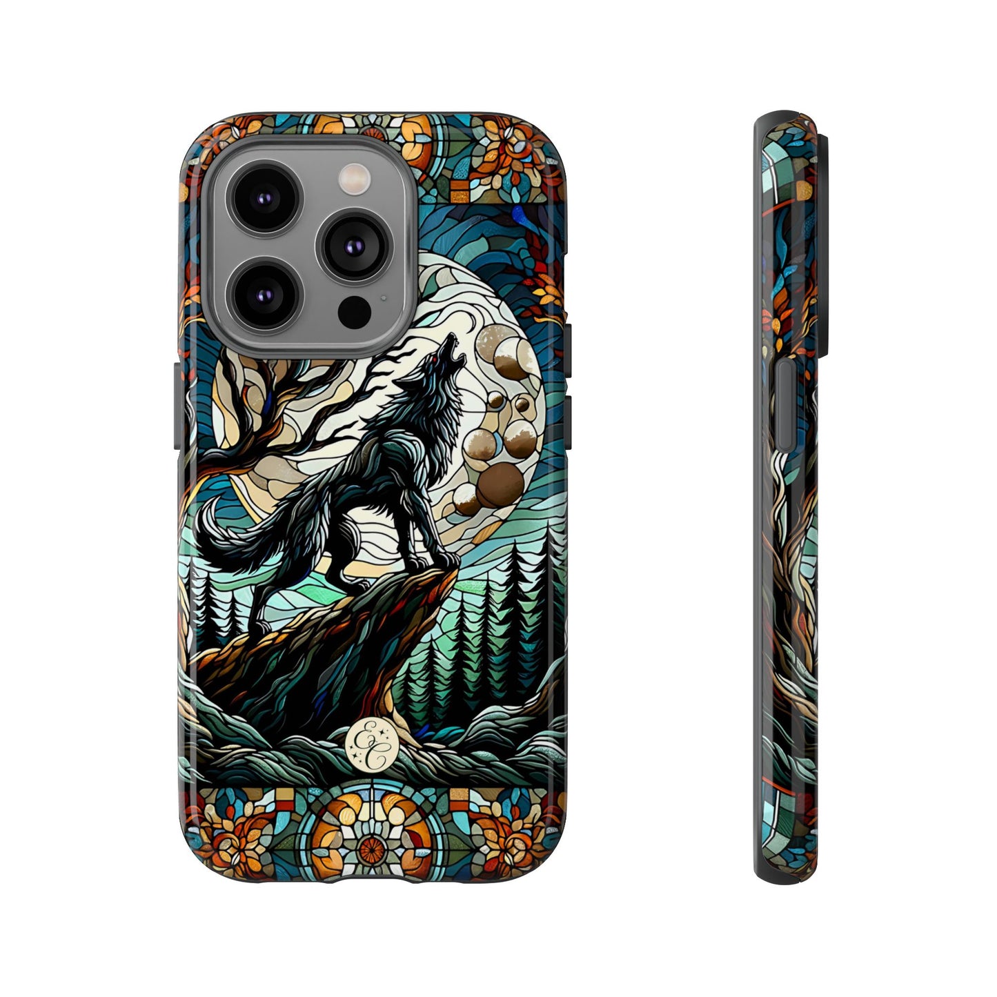 Howling Wolf Tough Phone Case