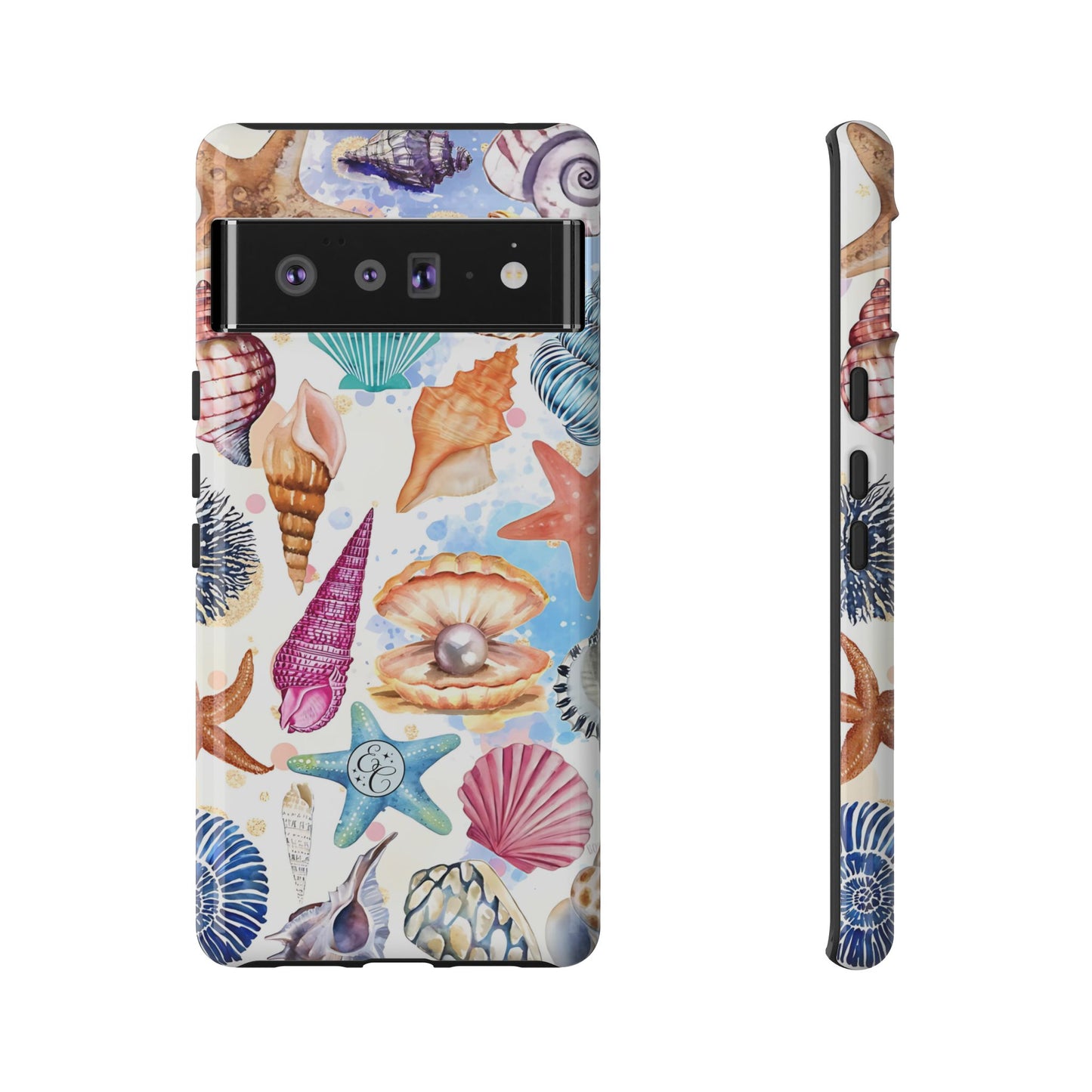 Colorful Sea Shells Tough Phone Case