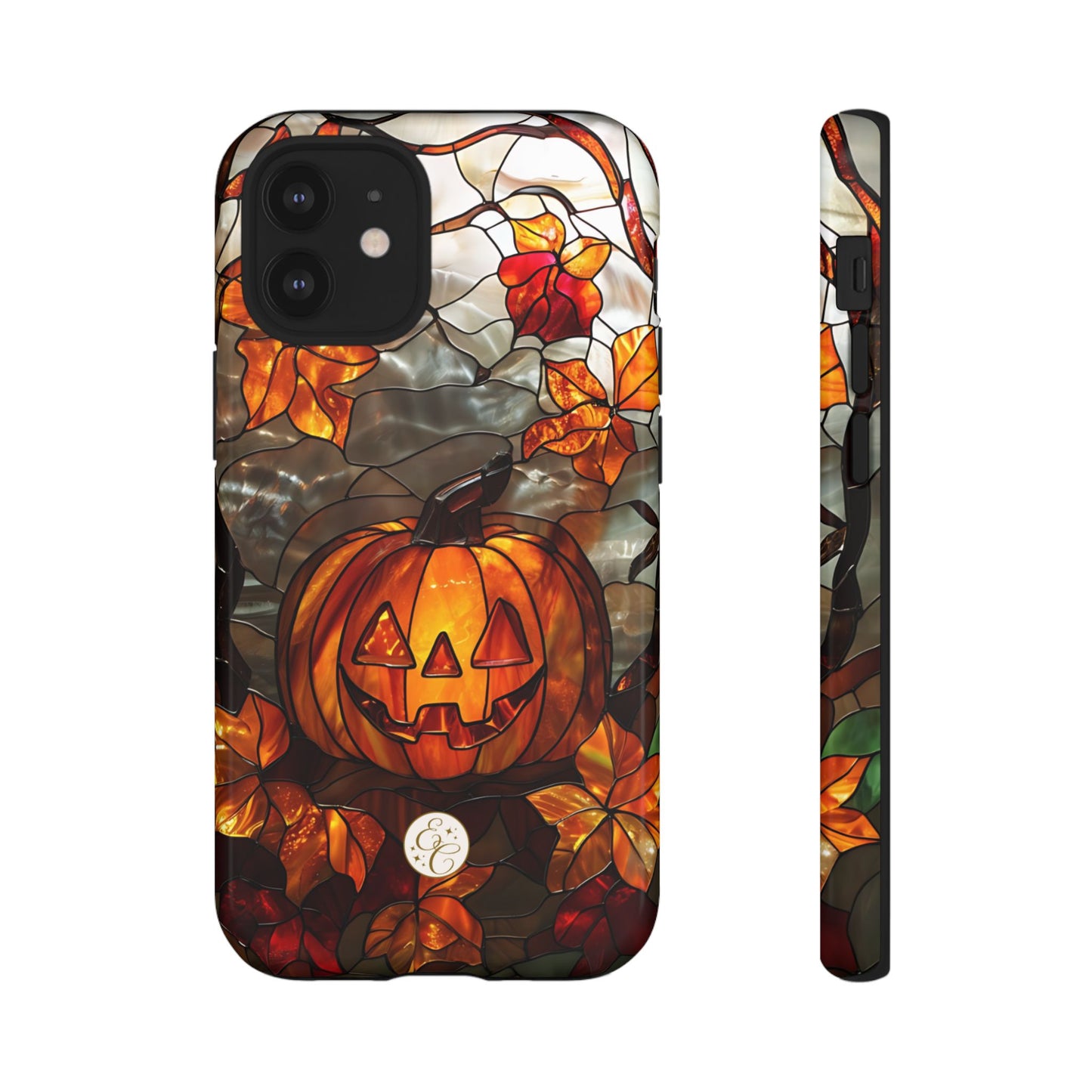 Stained Glass Pumpkin Tough Phone Case